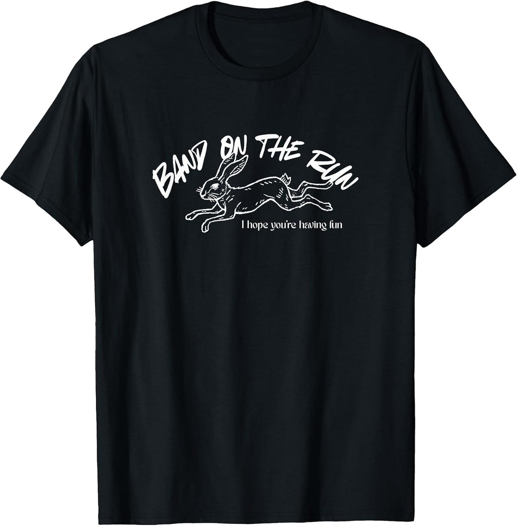 Vintage Band On The Run Funny Music Band Rock