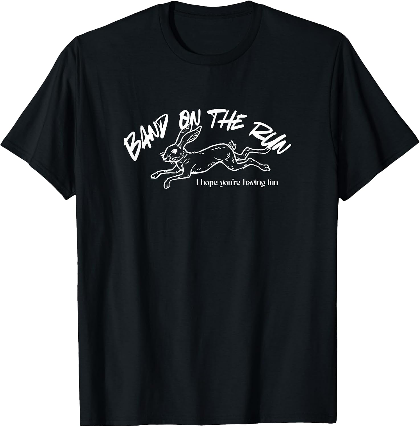 Vintage Band On The Run Funny Music Band Rock