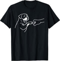 Rottweiler Punch Hand Friendship Fist Bump Dog Lover Rottie T-Shirt