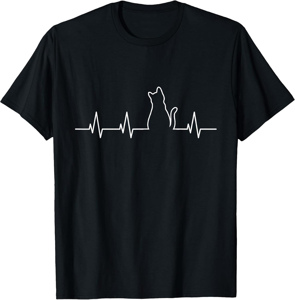 Cat Heartbeat T-Shirts