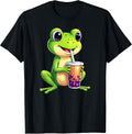 Cute Frog Bullfrog Boba Tea Halloween