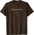 Jesus Loves You Minimalist Christian Faith Subtle