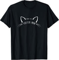 Purr-fect Foster Mom Funny Cute Cat Lover Gift Men Women T-Shirt
