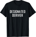 Funny Calculus Math TShirt: Designated Deriver
