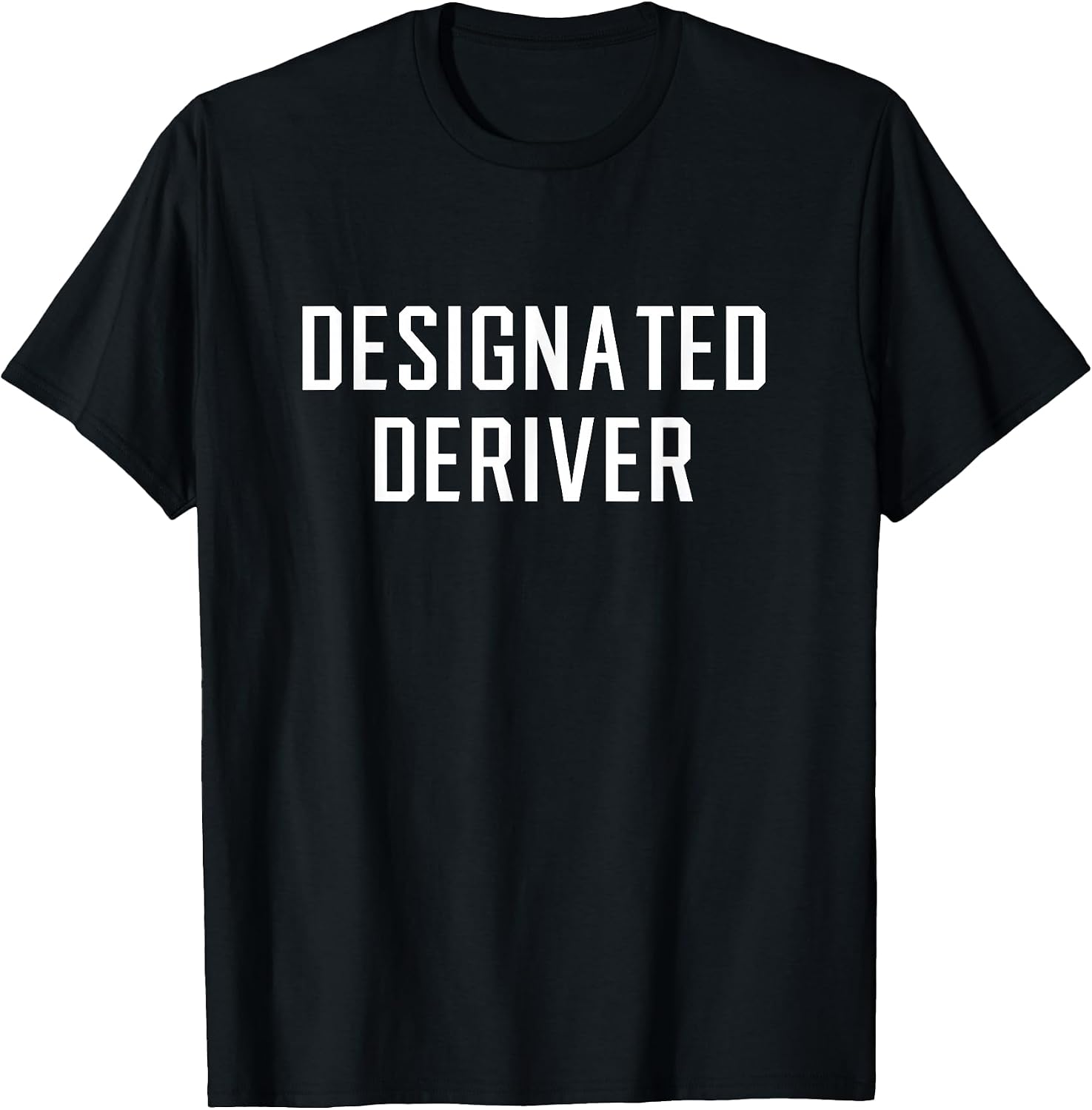 Funny Calculus Math TShirt: Designated Deriver