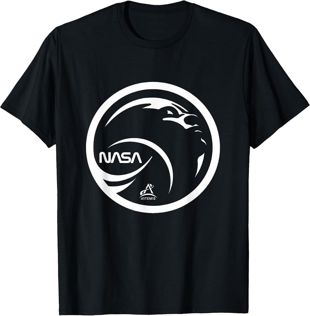 NASA Artemis Woman Logo White