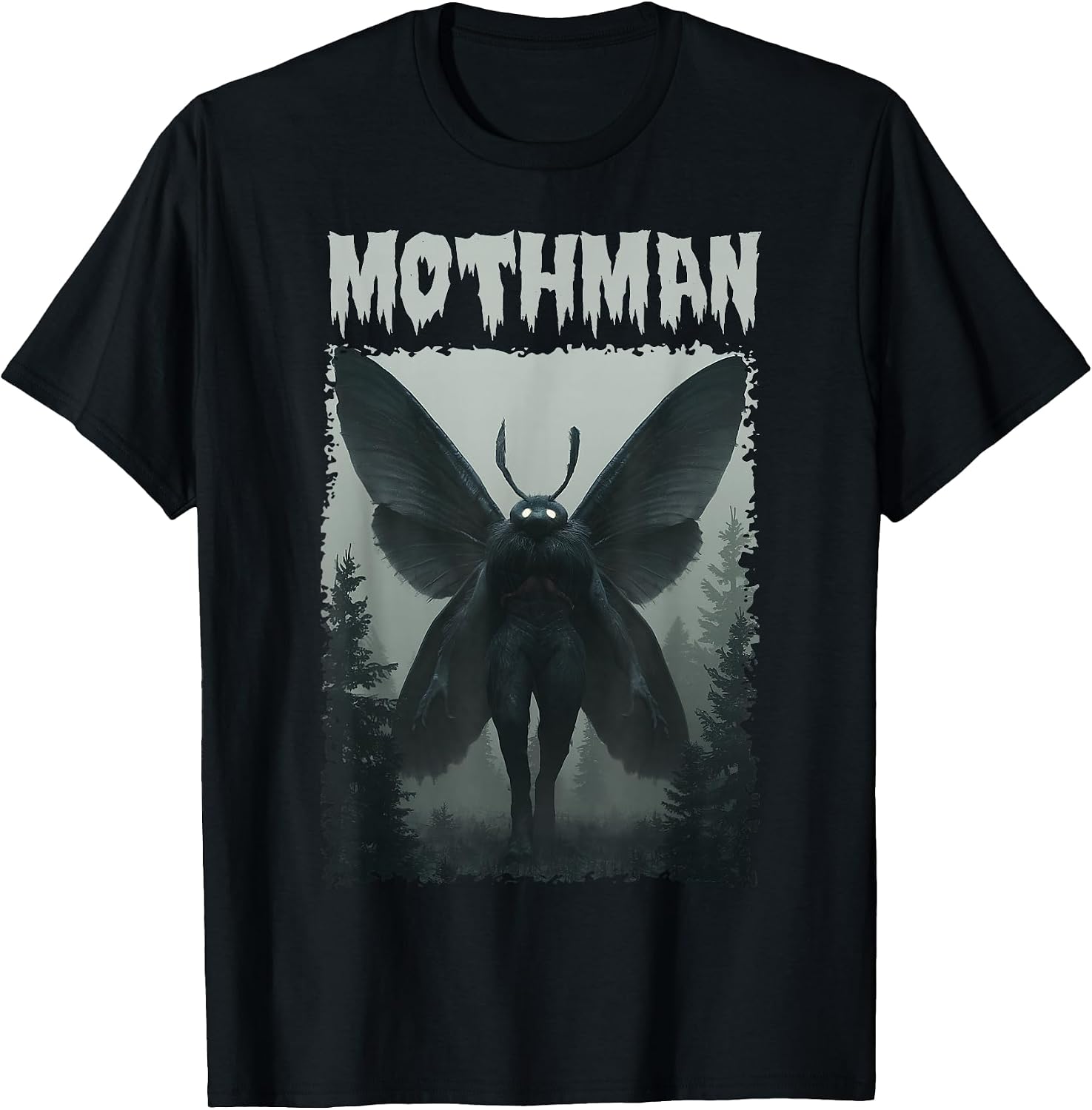 Vintage Mothman Cryptid Creature
