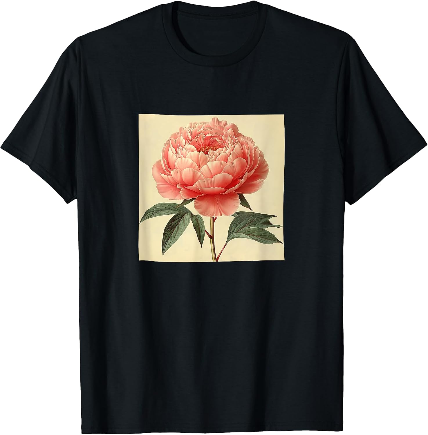 Peony Flower Cottagecore Merch