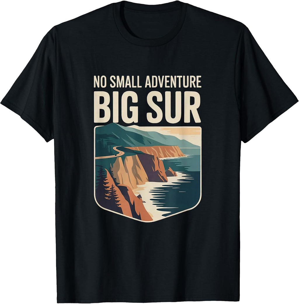 No Small Adventure Big Sur Lakes Nature Merch