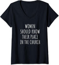 Women Should Know Their Place In The Church Tee