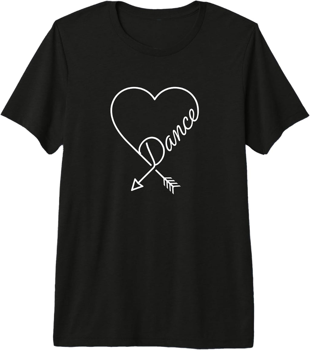Dance Heart Arrow Script Fitness Studio Ballet
