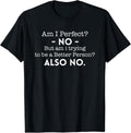 Am I Perfect? No Funny Sarcasm Quote
