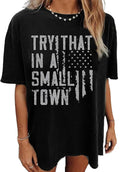 Oversized Country Concert T-Shirt Women Rock Band Shirts Vintage Graphic Country Music Casual Tees Tops