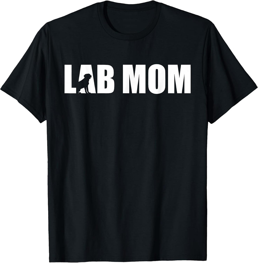 Lab Mom Dog Lover Labrador Retriever Mother's Day T-Shirt