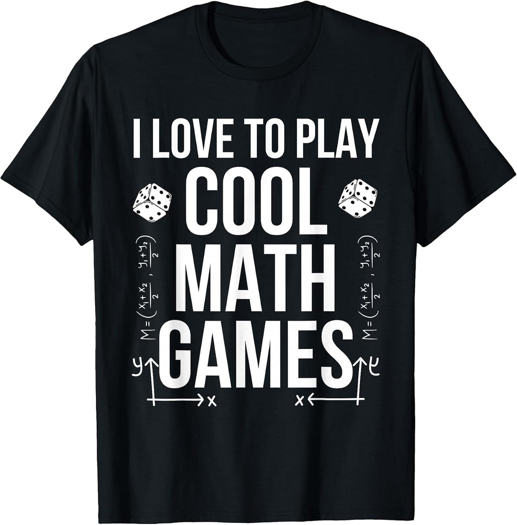 Cool Math Games Gaming Geek Humor Apparel & Merch