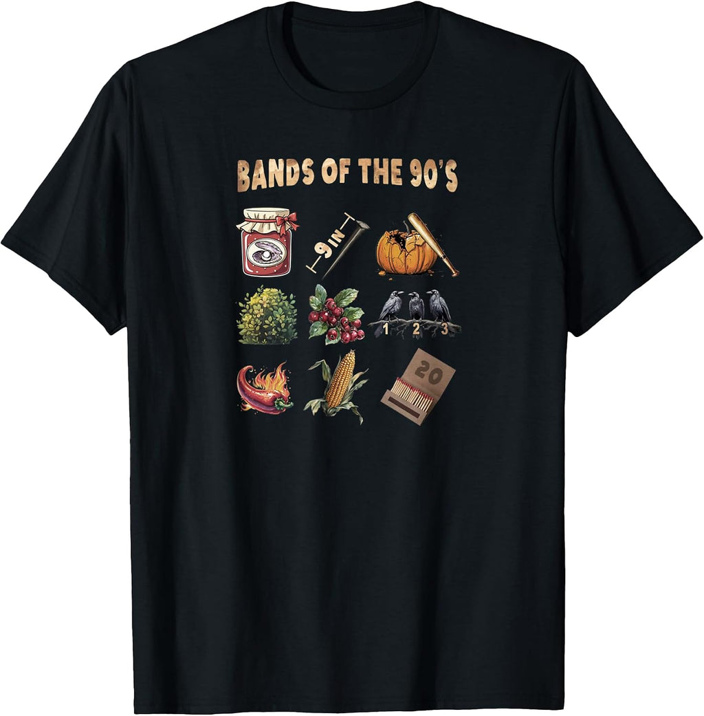 Funny Retro Popular Music Bands Of The 90's Band