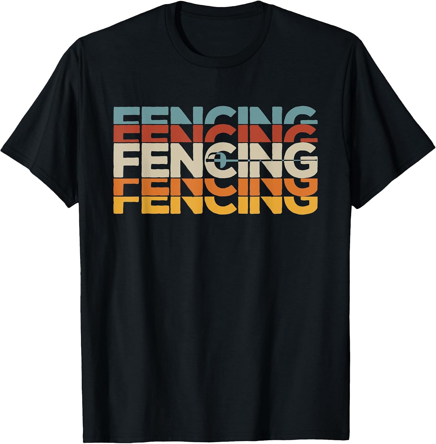 Retro Fencing Athlete Merch.