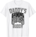 Cute Little Dad's Video Game Player T-shirts
