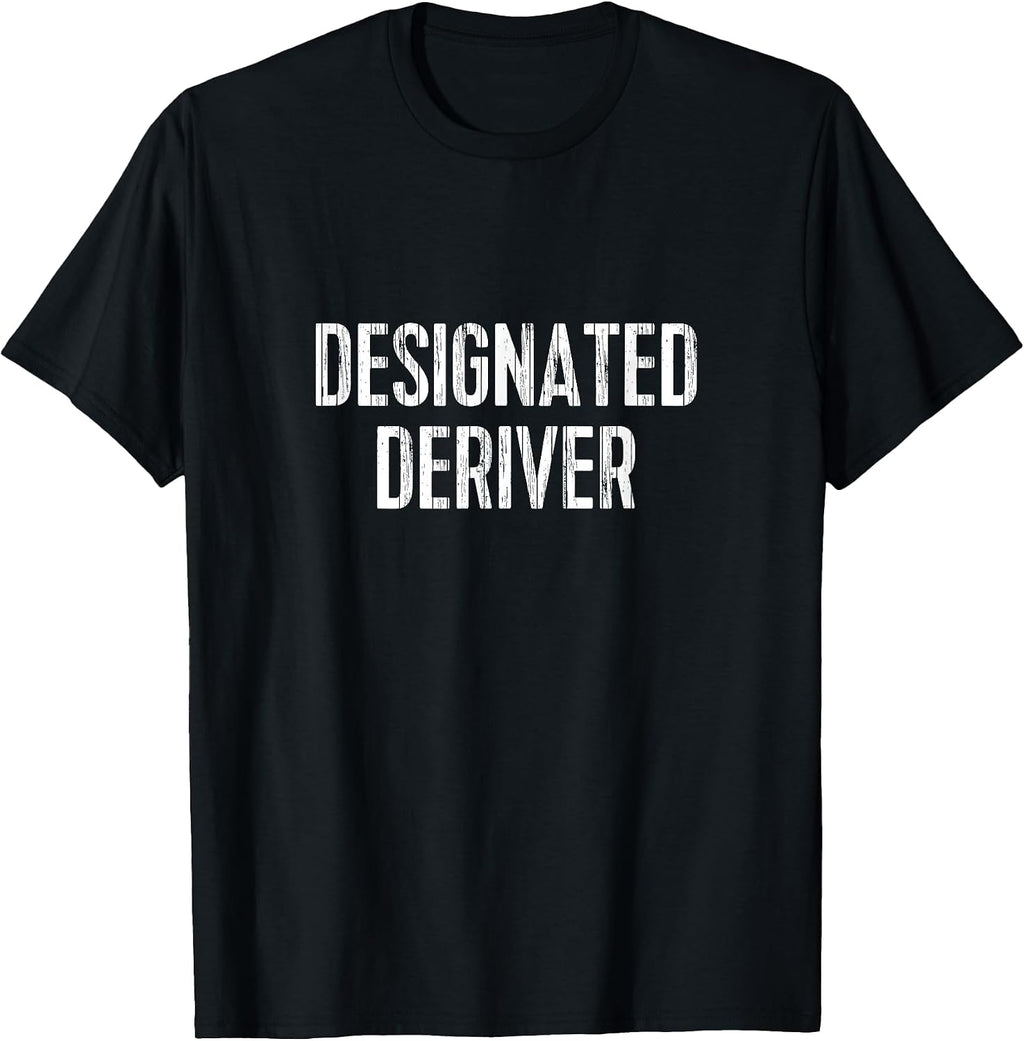 Funny Calculus Math TShirt: Designated Deriver Tee T-Shirt
