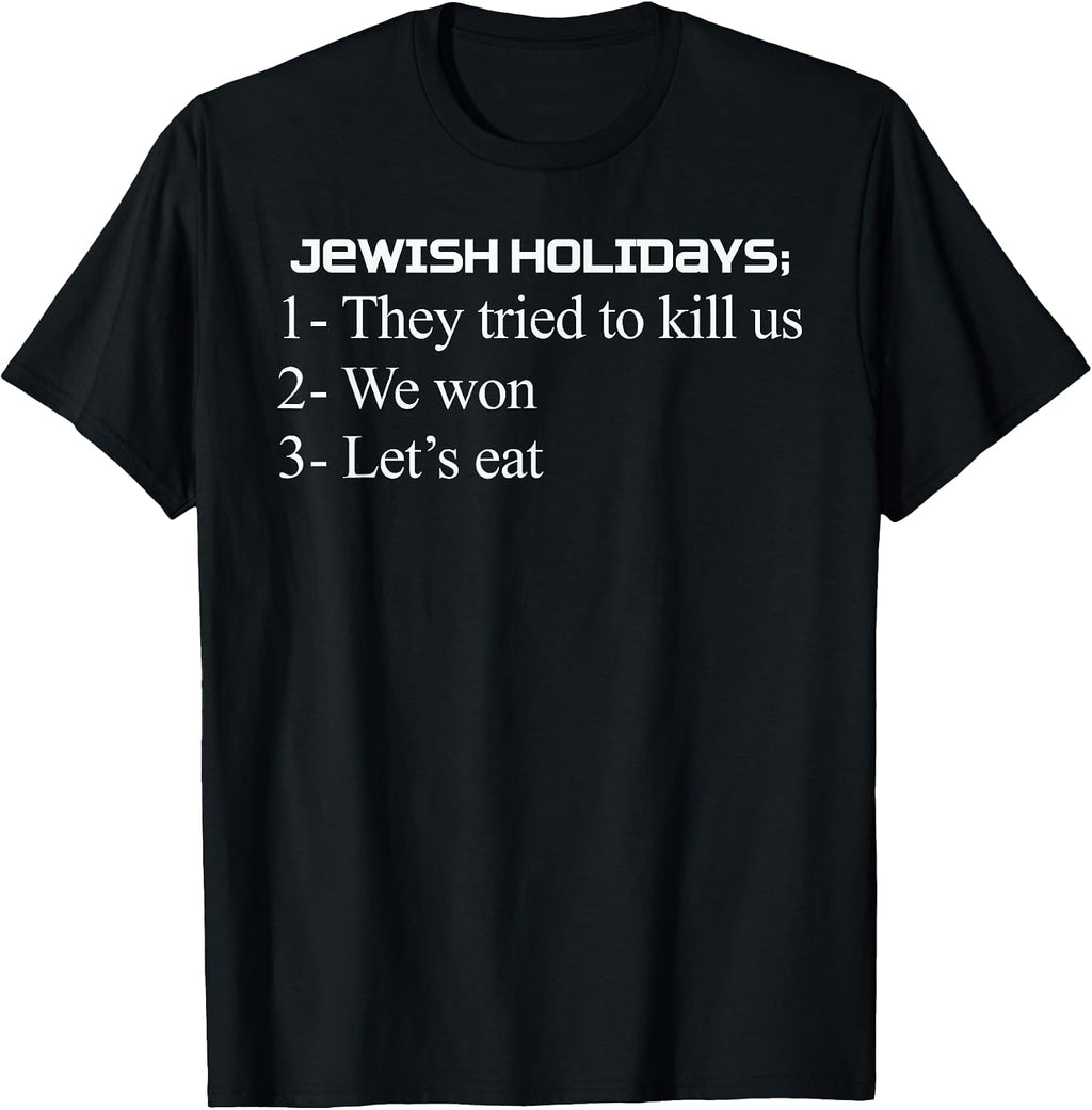 Jewish Holidays They Tried To Kill Us We Won