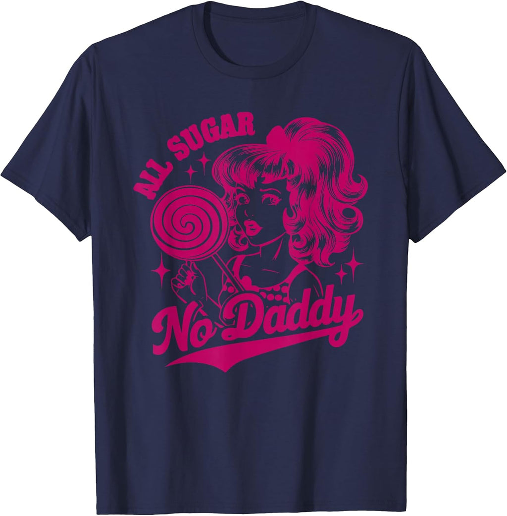 Vintage Fun Feminist Pink Girl Tee Merch