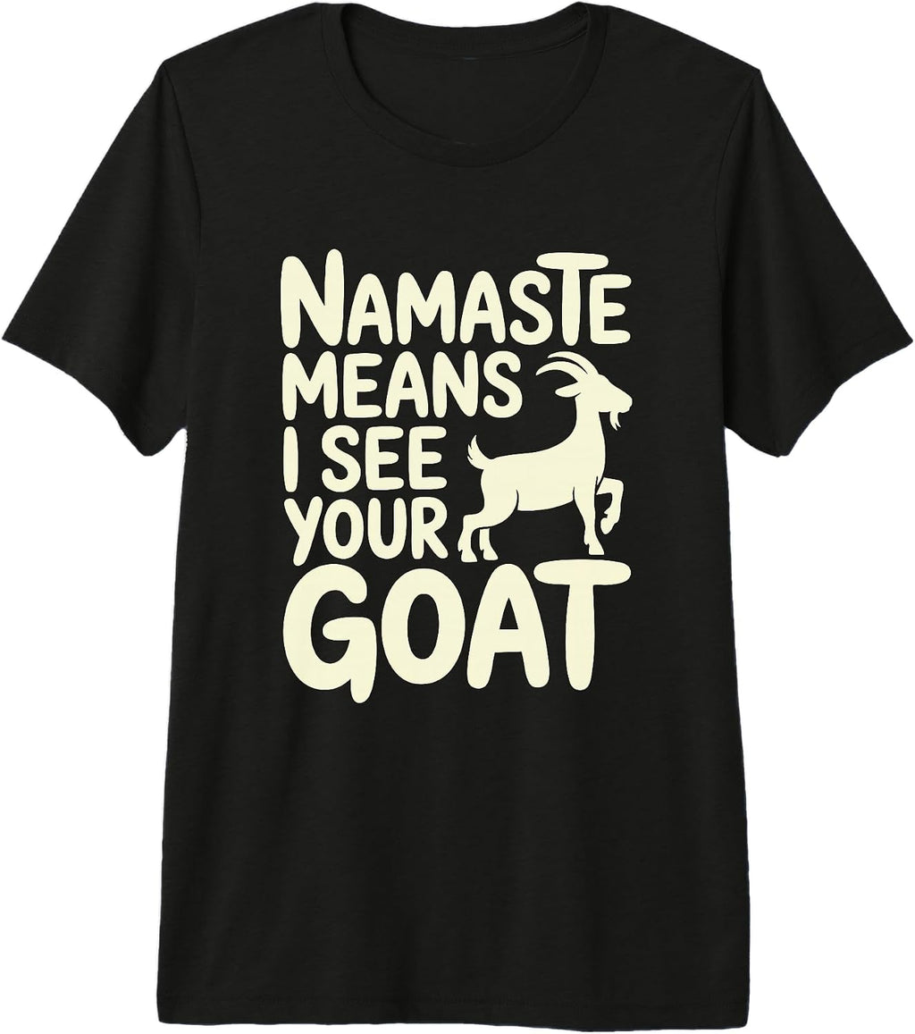 Goat Yoga Yogi Namaste Funny Yoga Class