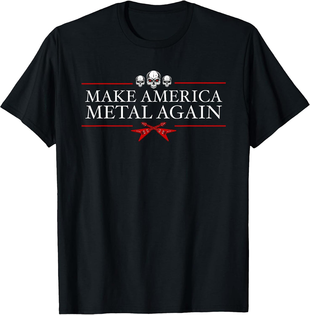Make America Metal Again Trump Shirts and Gifts