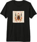 Cockroach Flowers With Hearts Around Boho Merch