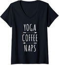 Yoga Coffee Naps Namaste Stretch Tees Gift Shop