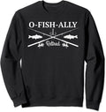 Ofishally Sweatshirt Retired Retirement Fishing
