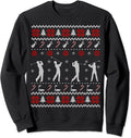 Funny Golf Ugly Christmas Sweater Gift for Golfers Sweatshirt
