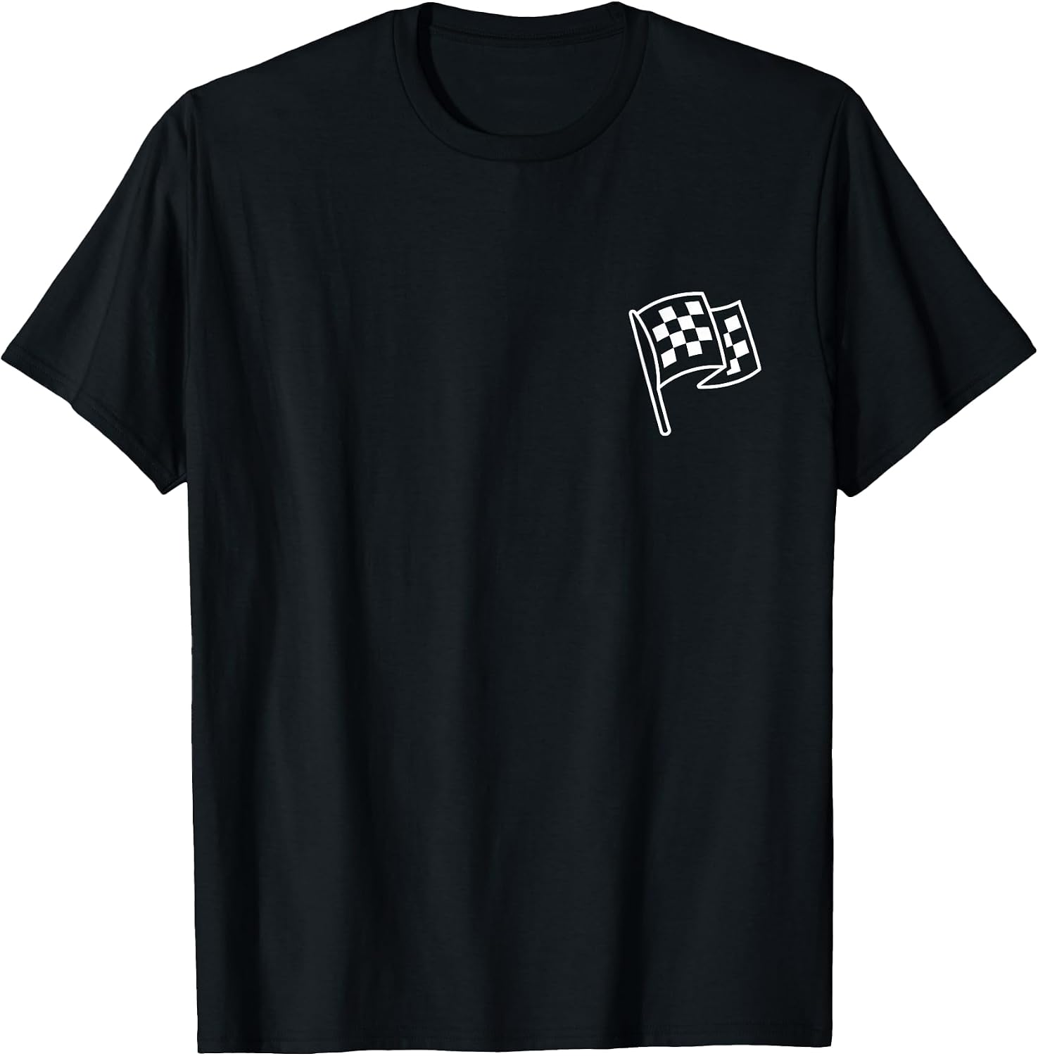 Minimal Checkered Flag Shirt For Men Women