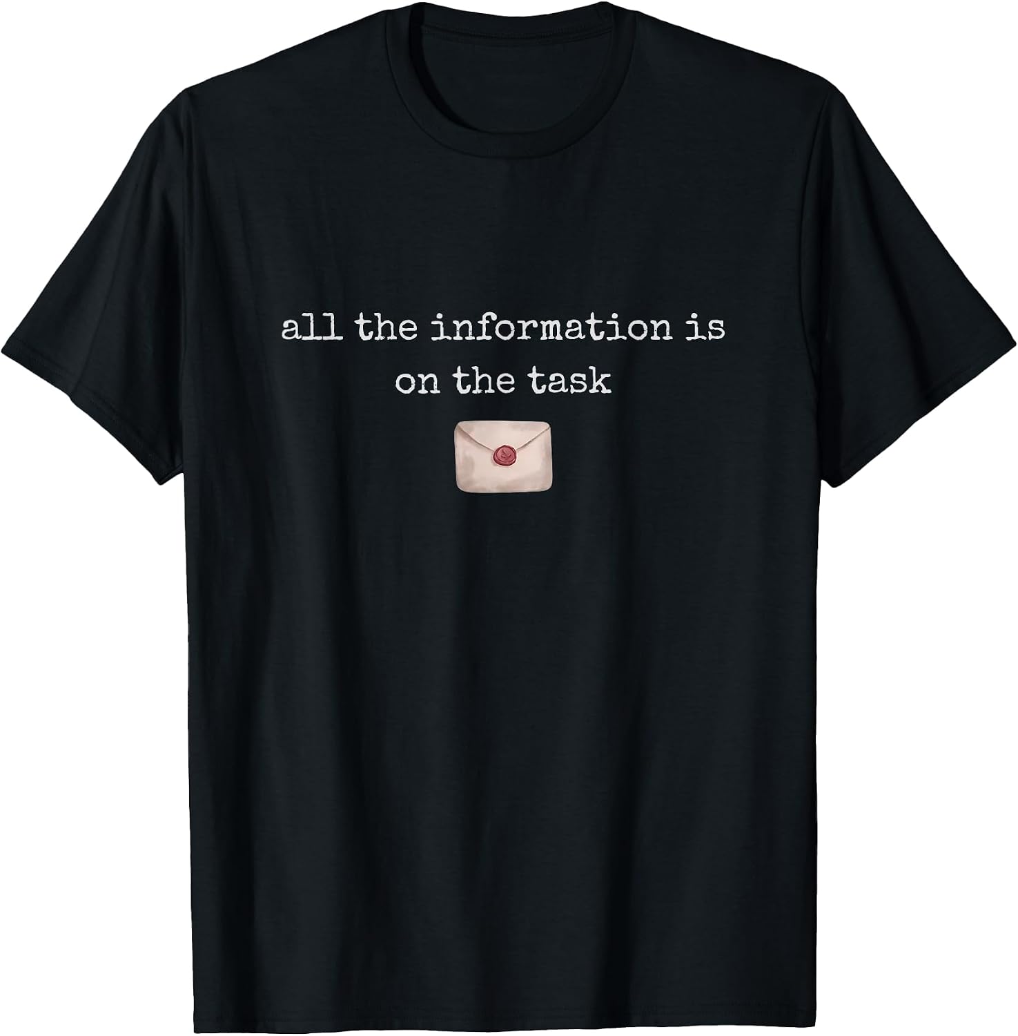 Task Instructions Quote Workplace Sarcasm Womens