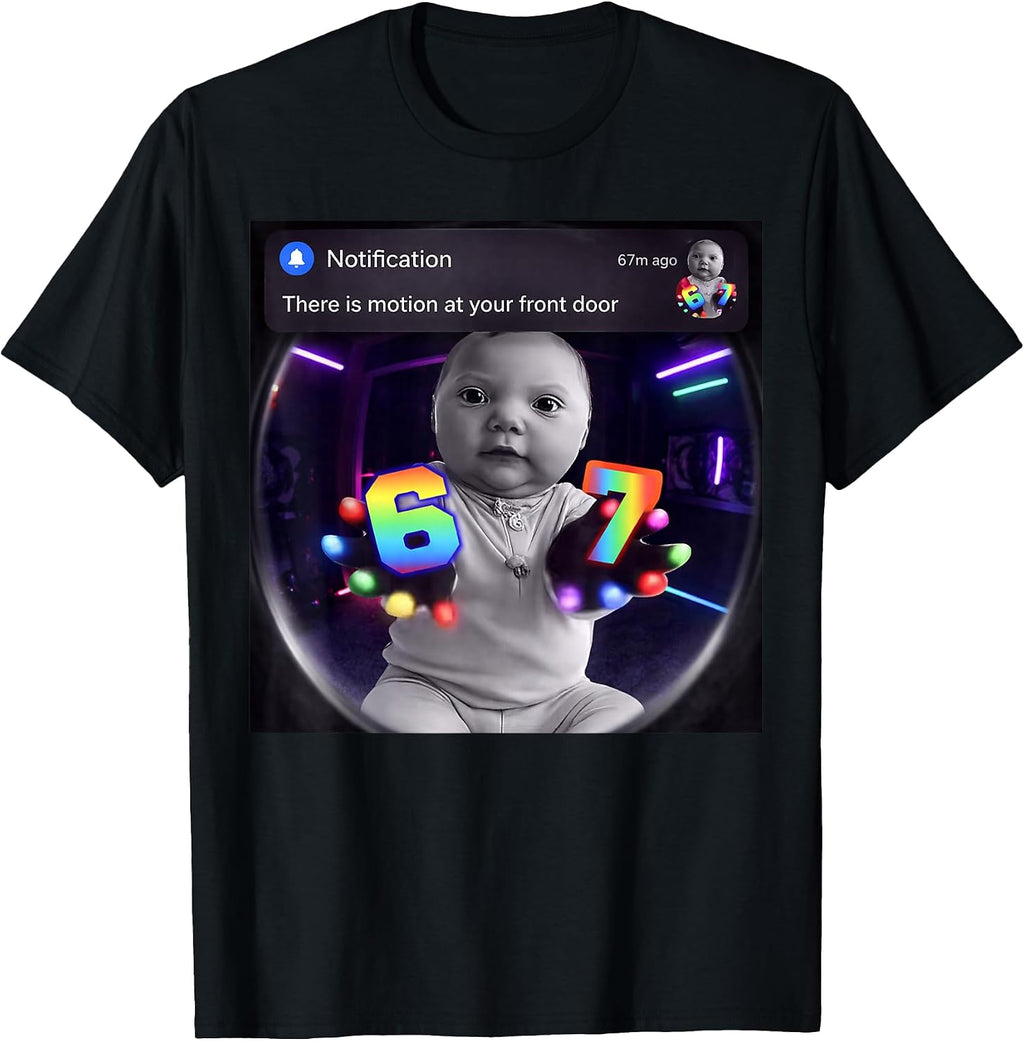 Laughing Ai Baby with Motion Meme Tee