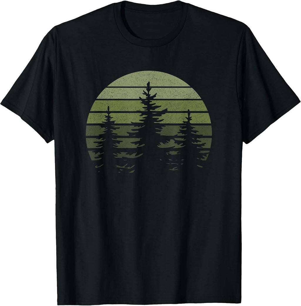 Vintage Hiking & Retro Camping T-Shirts & Apparel