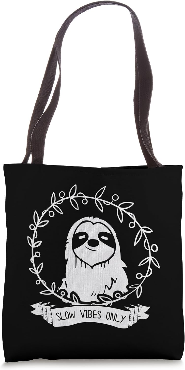 Slow Vibes Only Shirt Sloth Yoga Meditation Gift