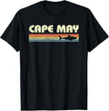 Retro Cape May New Jersey Travel Souvenir Shirts
