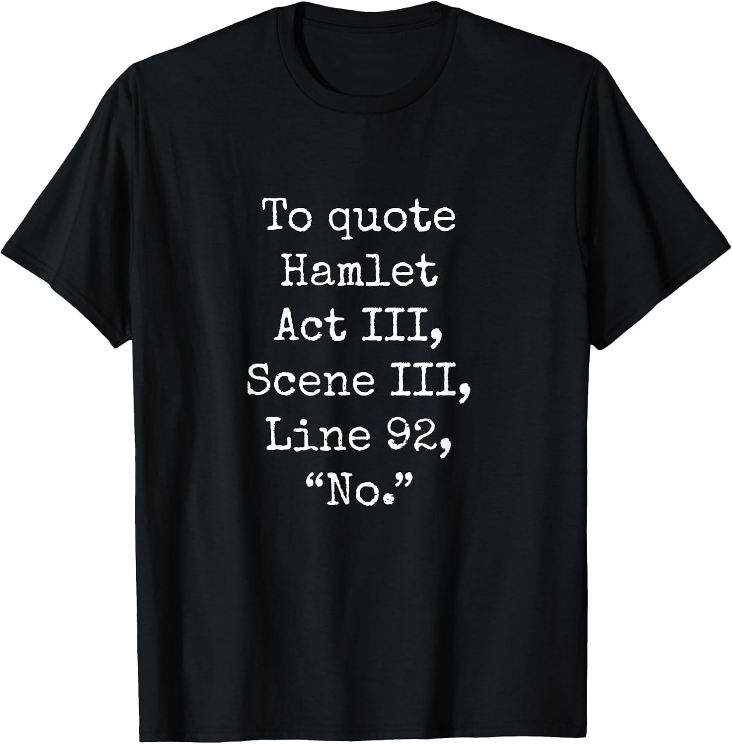To Quote Hamlet Act 3 Scene 3 Line 92 No