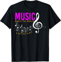 Music - Awesome Music Note T-Shirt