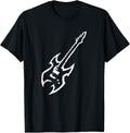 Minimalistic Mana Guitar Musician Fan Rock Band Name T-Shirt