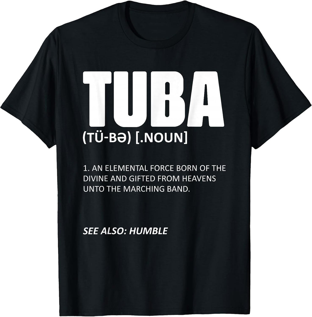 Tuba Definition Brass Instrument Player Musician