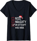 Nice Naughty List Funny Christmas Merch Gifts