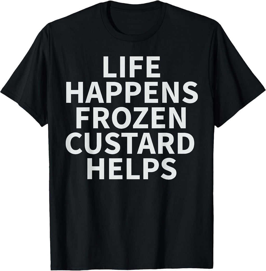 Cool Frozen Custard Humor Quote Merch