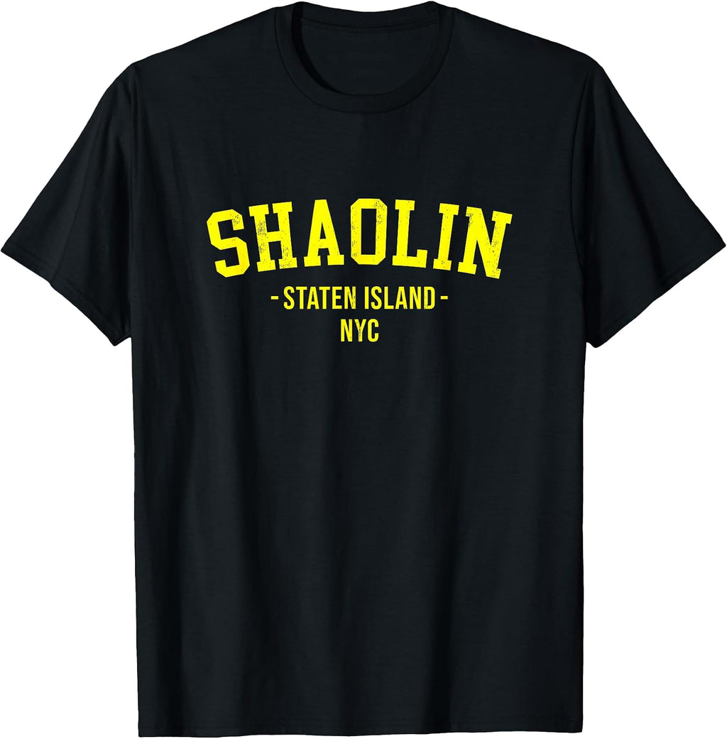 Retro 90's Hip Hop Shirt - Shaolin Staten Island NYC T-Shirt