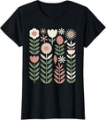 Vintage Abstract Boho Floral t