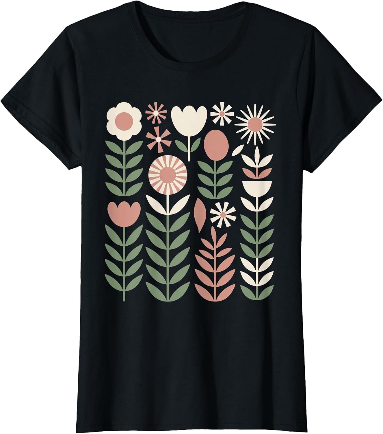 Vintage Abstract Boho Floral t