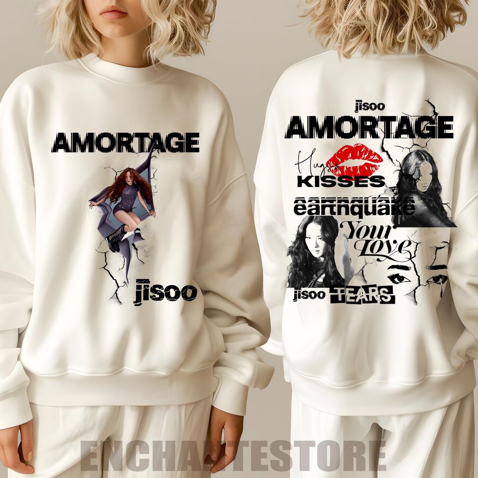 Jisoo Amortage Tracklist Shirt, Jisoo Mini Album Amortage Sweatshirt, Amortage Merch, Amortage by Jisoo