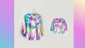 NAME ON <3 personalized tie-dye sweatshirts - unisex sizing for adults, kids & babies - printed personalization