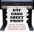 DTF Transfer, Full Color Custom DTF Print, High Quality, Ready To Press Transfers, Bulk Dtf Print, Custom DTF Heat Transfer, Direct To Film