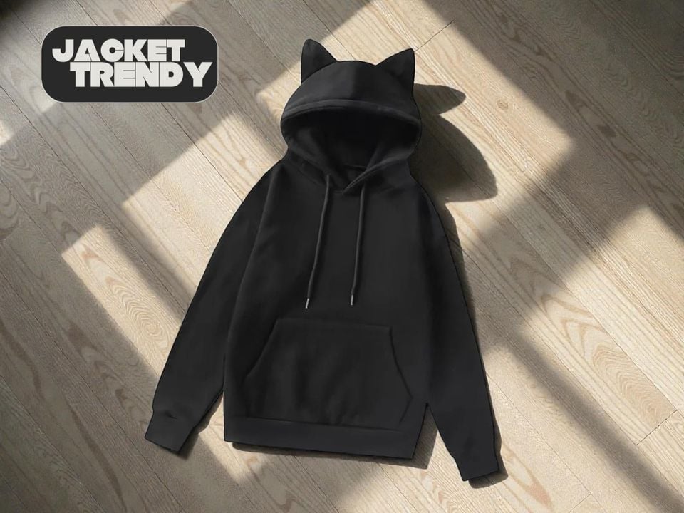 Cat Ear Hoodie | Women's Cozy Pullover Sweatshirt